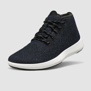AllBirds Women's Wool Runner Mizzles in  Natural Black (white sole), size 10
